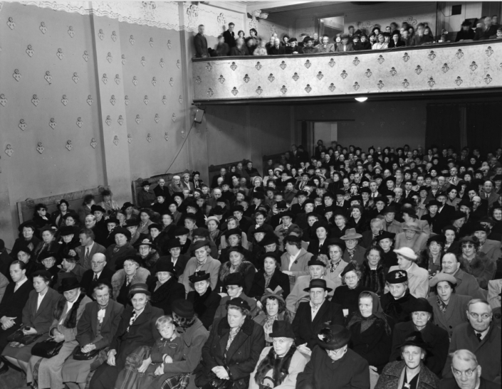 Teatersalen i gamle dagar