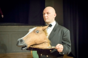 Terje Svindseth på scenen i 